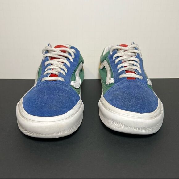 Womens VANS Yacht Club Old Skool Multicolor Low Top Sneakers / Size 6 - Picture 3 of 10